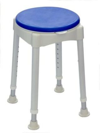 Duschhocker mit Drehsitz