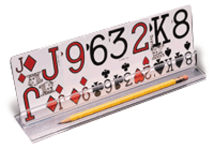 Spielkartenhalter zum Aufstellen