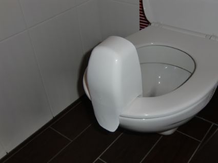WC-Spritzschutz für Herren