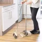 Preview: Kehrgarnitur Flexi mit langem Stiel