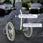 Preview: Regencape mit Ärmeln für Rollstuhlfahrer