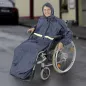 Preview: Regencape mit Ärmeln für Rollstuhlfahrer
