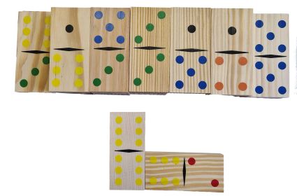 Domino mit großen Steinen – Barrierefreies Spiel für Senioren & Menschen mit Handicap