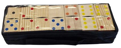 Preview: Domino mit großen Steinen – Barrierefreies Spiel für Senioren & Menschen mit Handicap Preview: Domino mit großen Steinen – Barrierefreies Spiel für Senioren & Menschen mit Handicap