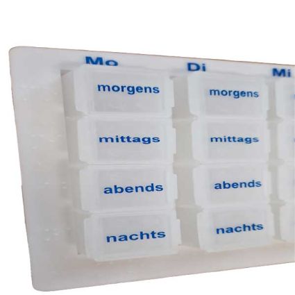 Preview: Tabletten-Planer 7 x 4