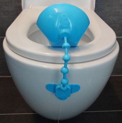 WC-Spritzschutz für Herren