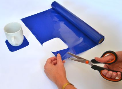 Tenura Anti-Rutsch-Rolle klein, 40cm x 2m Blau