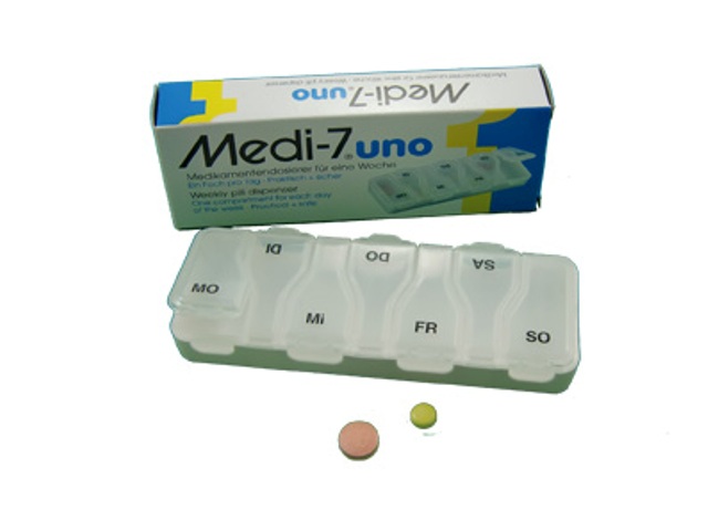 Medikamentendosierer Medi-7 uno - Alltagshilfen24.com