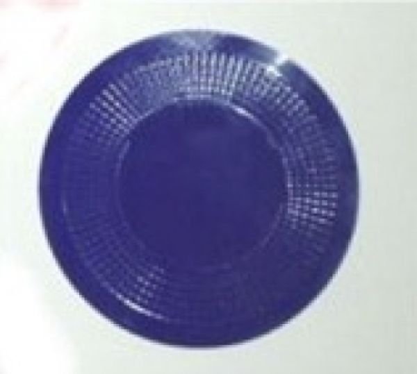 Rutschfeste Unterlage aus Dycem-Material (kreisrund, Durchmesser 19 cm, rot)
