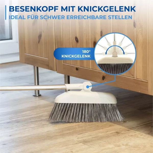 Kehrgarnitur Flexi mit langem Stiel