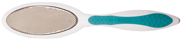 Hornhaut Fußraspel mit Feile und Ergonom- Griff Titania "Softtouch"