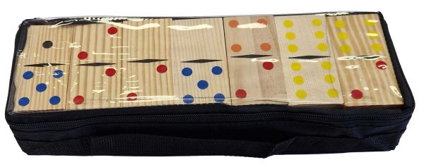 Domino mit großen Steinen – Barrierefreies Spiel für Senioren & Menschen mit Handicap Domino mit großen Steinen – Barrierefreies Spiel für Senioren & Menschen mit Handicap