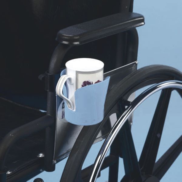 Becherhalter für Rollstühle und Rollatoren