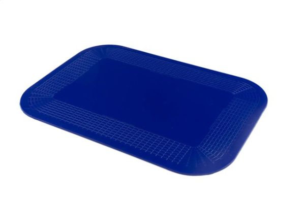 Dycem Anti-Rutsch-Auflage eckig 38 x 45 cm Blau